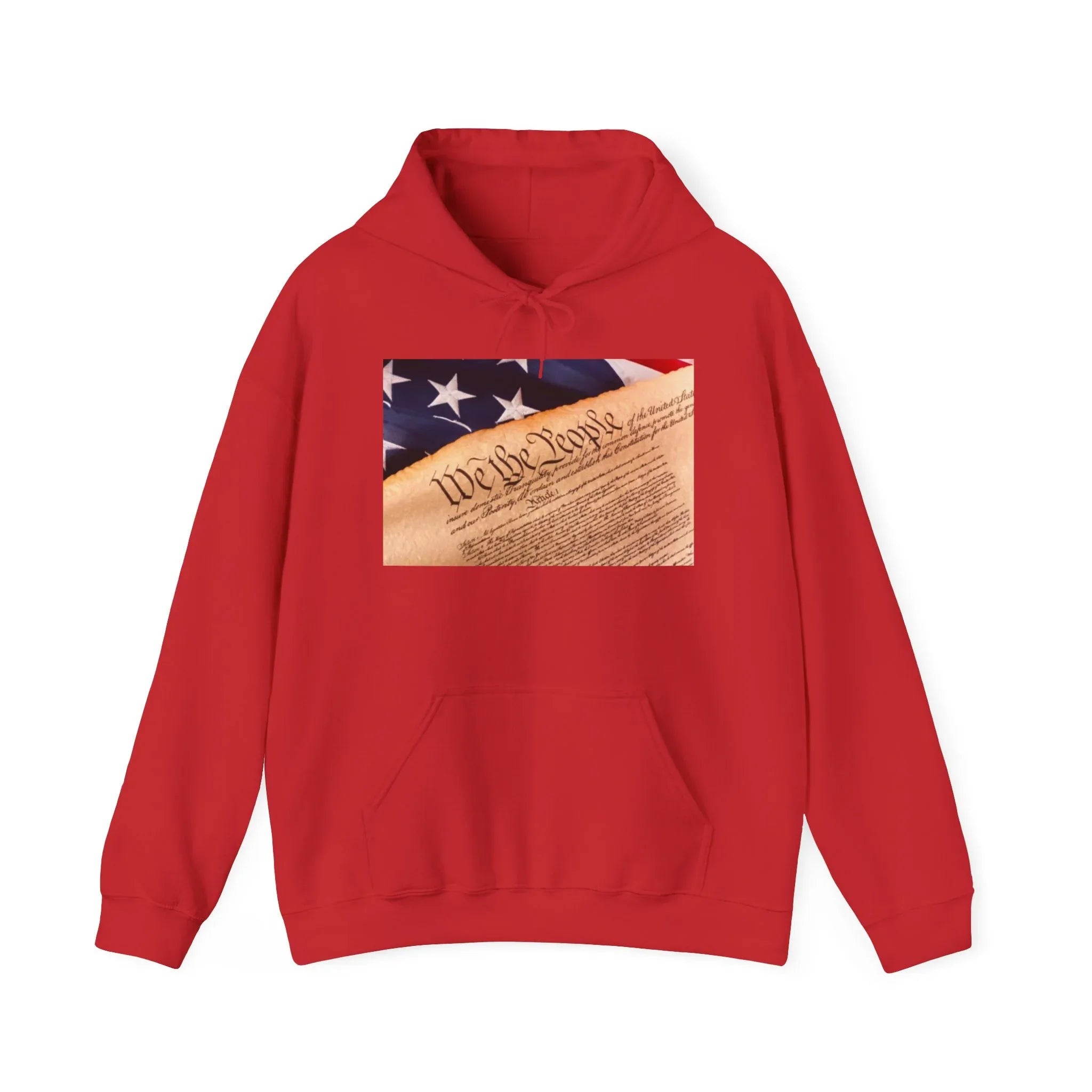 We the People Constitution Hoodie | American Flag Patriotic Sweatshirt - 250 USA Celebration