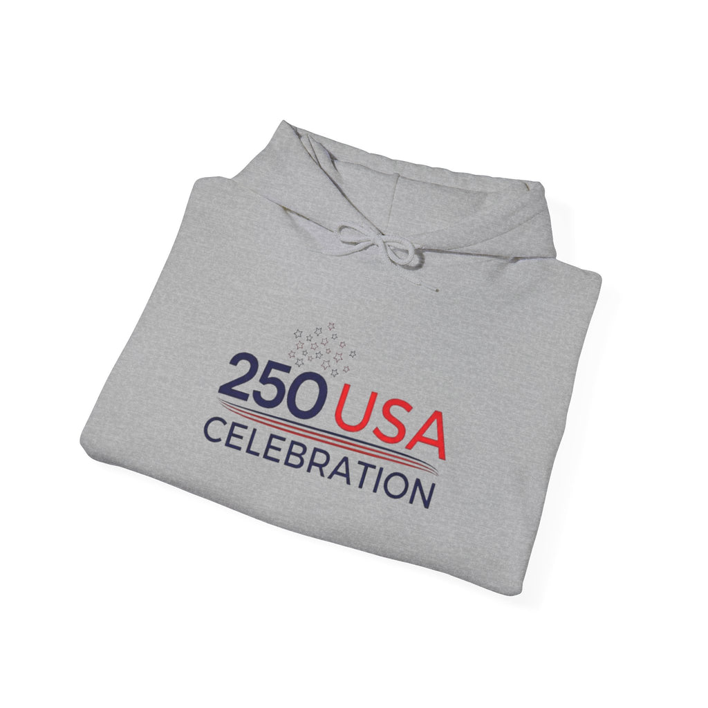 America 250 USA Celebration Hoodie | Official 250th Anniversary Edition 250 USA Celebration Hoodie | Patriotic Anniversary Red White Blue