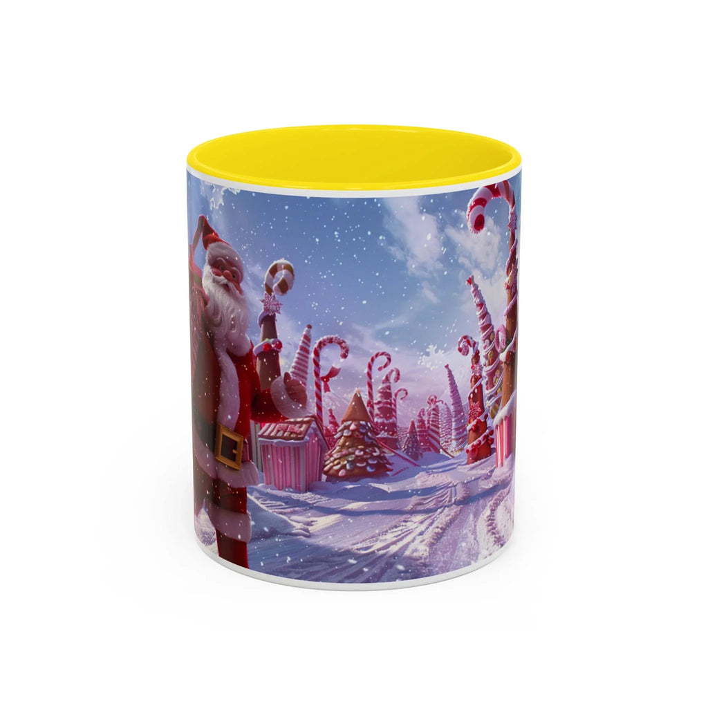 Festive Santa Mug, Holiday Coffee Cup, Christmas Gift for Coffee Lovers, Winter Wonderland Decor, Seasonal Tea Cup - 250 USA Celebration