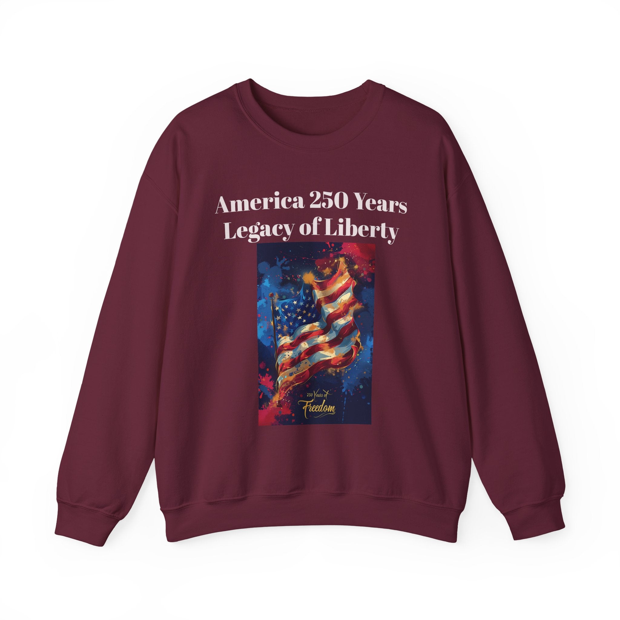 America 250 Years Legacy of Liberty Crewneck Sweatshirt