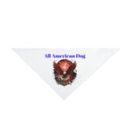 All American Dog Pet Bandana | Patriotic Eagle Skull Design - 250 USA Celebration