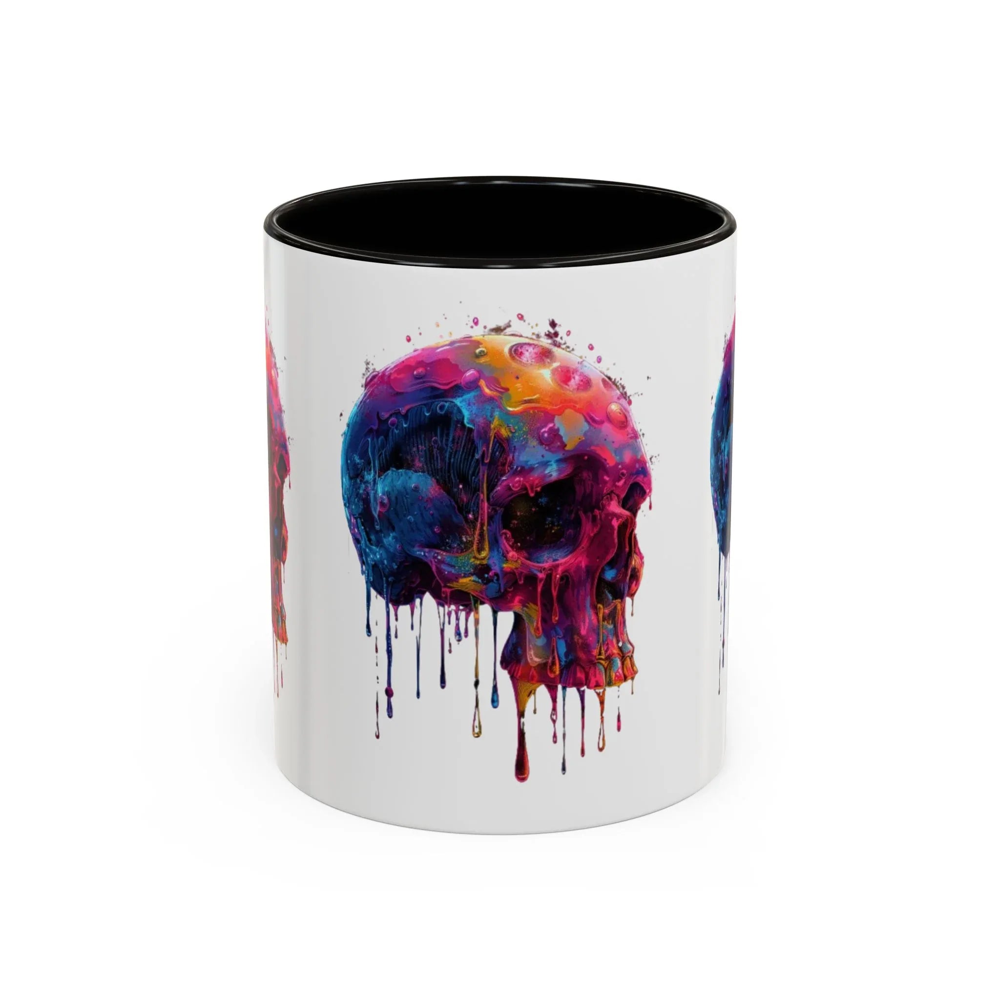 Psychedelic Third Eye Mug | Glowing Mushrooms, Melting Doves, Neon Lava Art - 250 USA Celebration