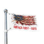 250th America First Flag - Double-Sided Patriotic