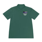 Front Line of Freedom Thin Blue Line Polo — Men's Support Police Shirt
