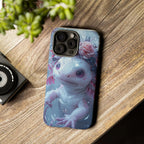 Goth Axolotls Tough Cases | Cute Creepy Axolotl Phone Case, Gloomycore Aesthetic - 250 USA Celebration