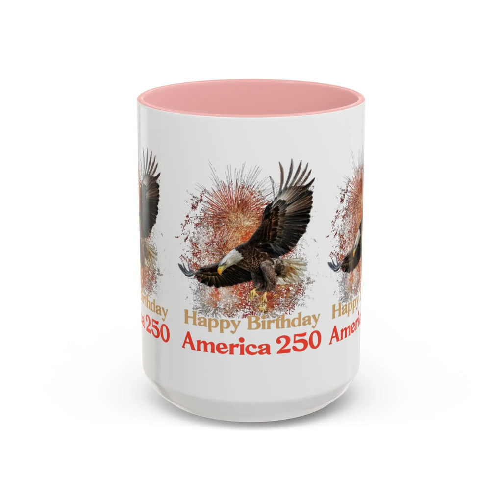 Accent Coffee Mug (11, 15oz) - 250 USA Celebration