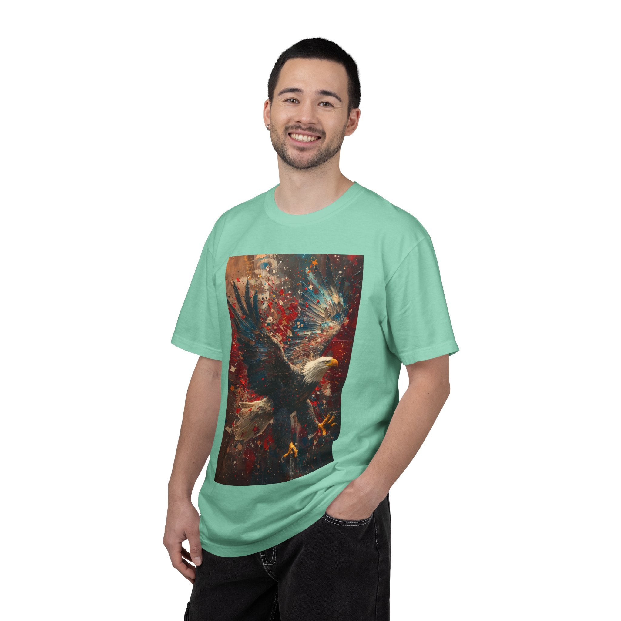 Patriotic American T-Shirts, USA Graphic Tees, Flag T-Shirts, Independence Day Apparel, Funny Patriotic Shirts, Custom American Tees