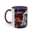 Patriotic Eagle Coffee Mug - Bold American Bald Eagle Art (11/15oz)
