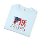 Official God Bless America Flag Patriotic T-Shirt