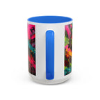 Abstract Colorful Brushstroke Mug | 11oz 15oz Ceramic - 250 USA Celebration