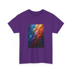 Colorful Nebula Galaxy Art Tee | Cosmic Space Painting T-Shirt - 250 USA Celebration