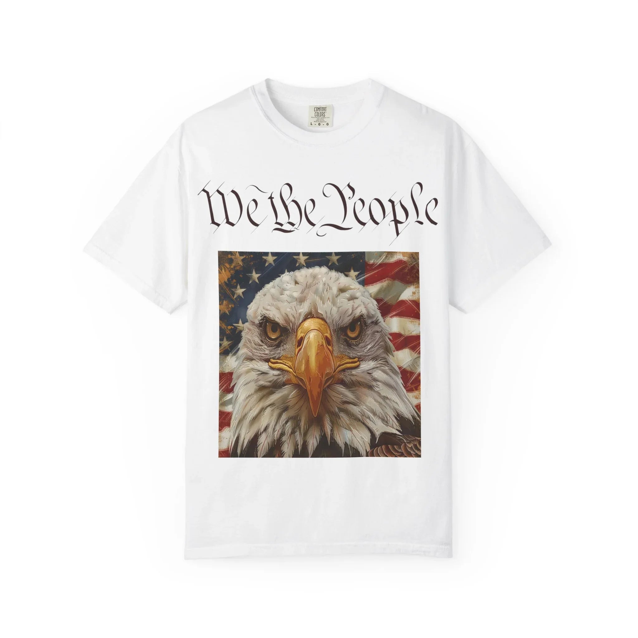 We the People Bald Eagle T-Shirt | American Flag Patriotic Tee, Patriotic T-Shirt, 250 America, America 250 Celebration - 250 USA Celebration