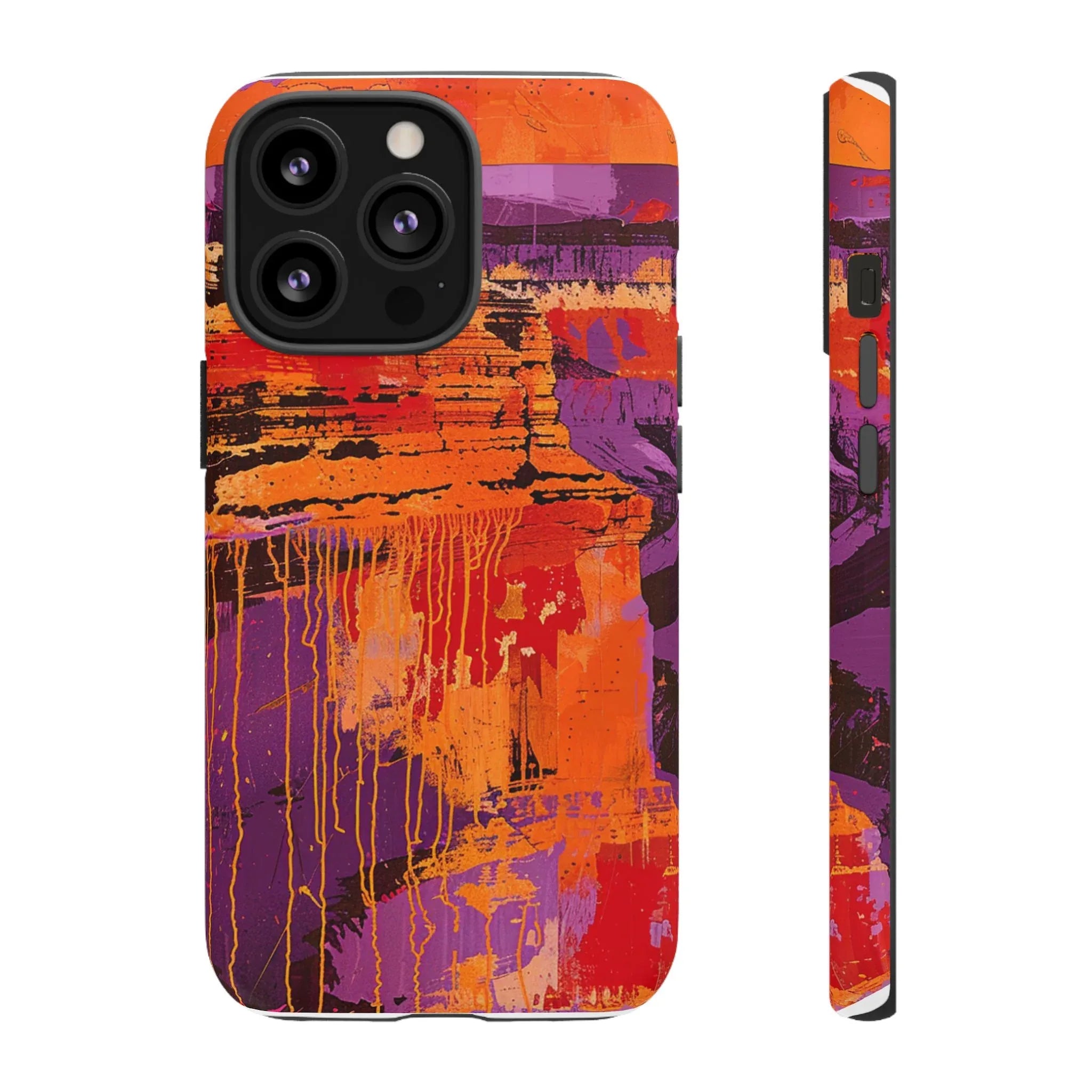 Abstract Drip Paint Tough Case | Phone Case - 250 USA Celebration