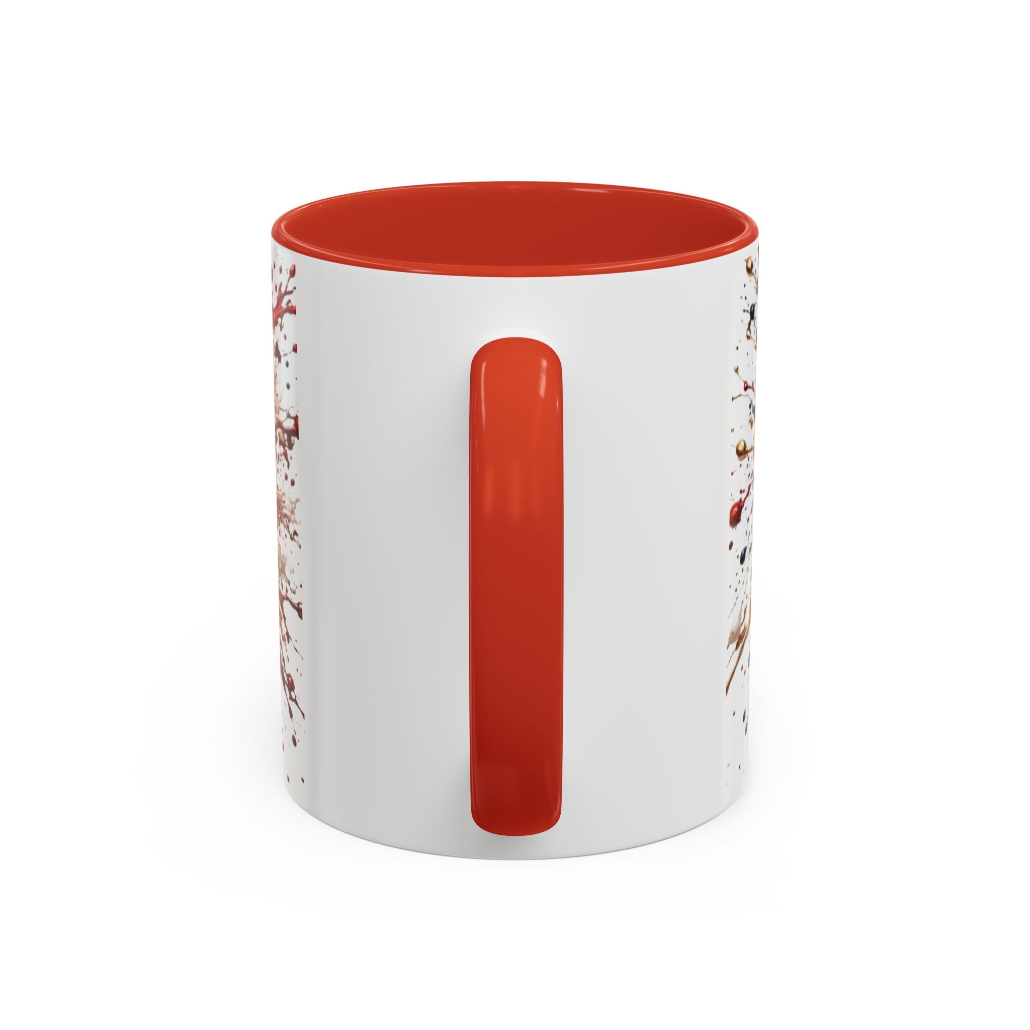 Patriotic 250th Anniversary Coffee Mug – American Flag Splash Accent (11/15oz)