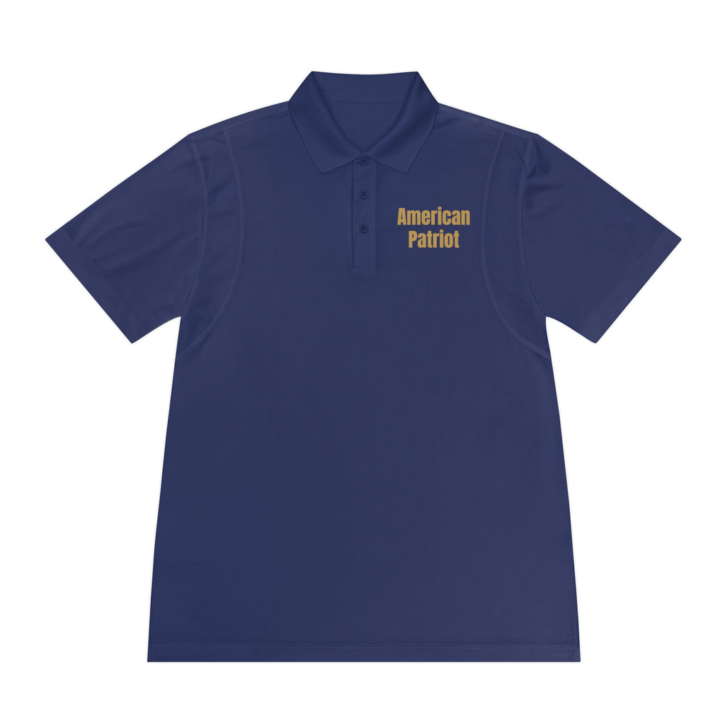 Men's Sport Polo Shirt — American Pride Eagle Shield Polo