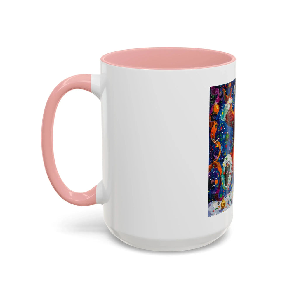 Festive Santa Coffee Mug, Christmas Mug, Holiday Gift Mug, Santa Claus Cup, Winter Decor - 250 USA Celebration