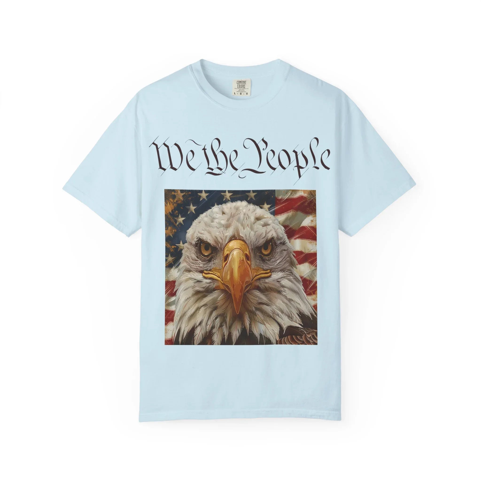 We the People Bald Eagle T-Shirt | American Flag Patriotic Tee, Patriotic T-Shirt, 250 America, America 250 Celebration - 250 USA Celebration
