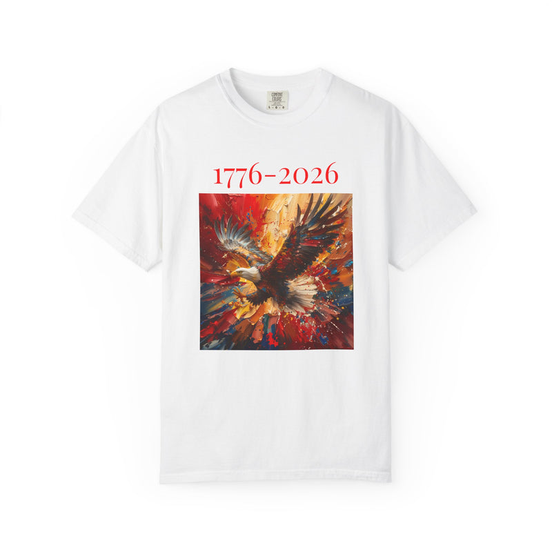 1776–2026 Patriotic Eagle T-Shirt — American Independence Anniversary Tee