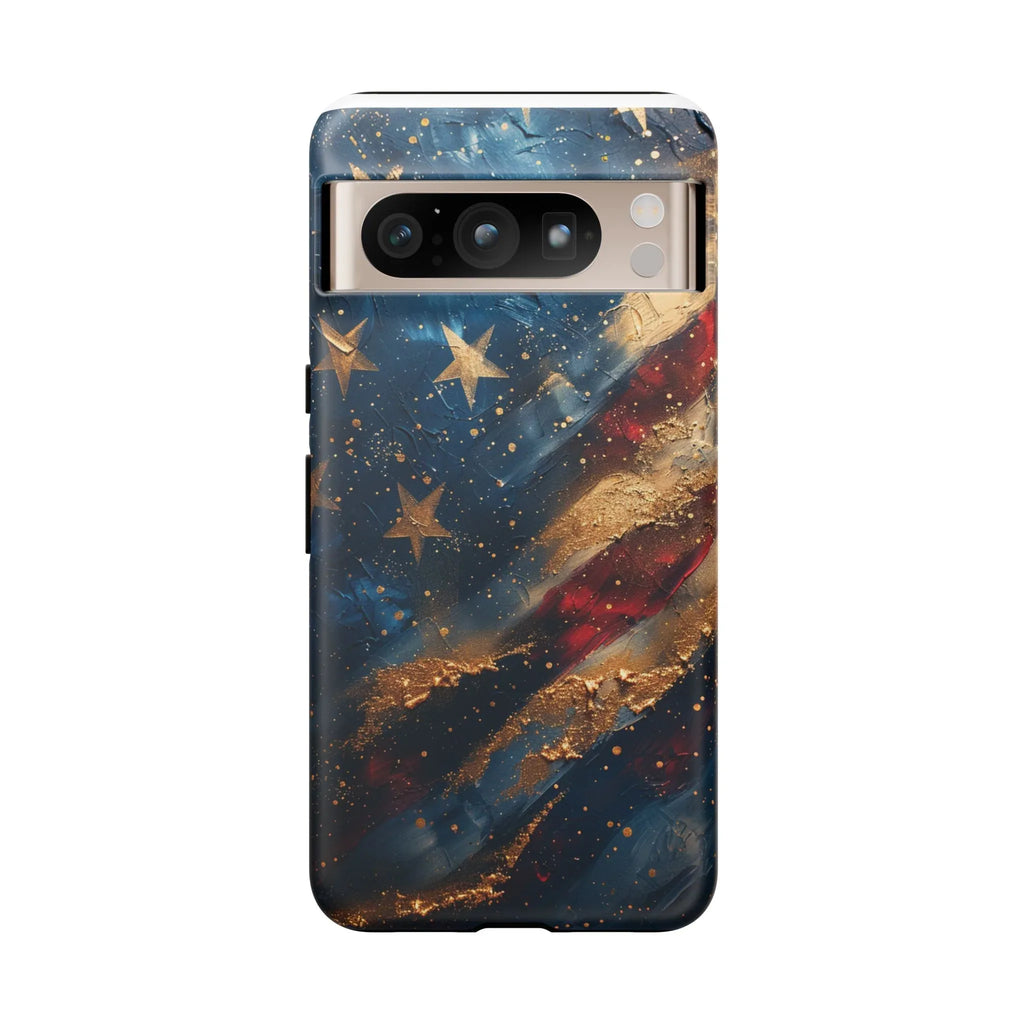 Distressed American Flag phone case | tough cases - 250 USA Celebration