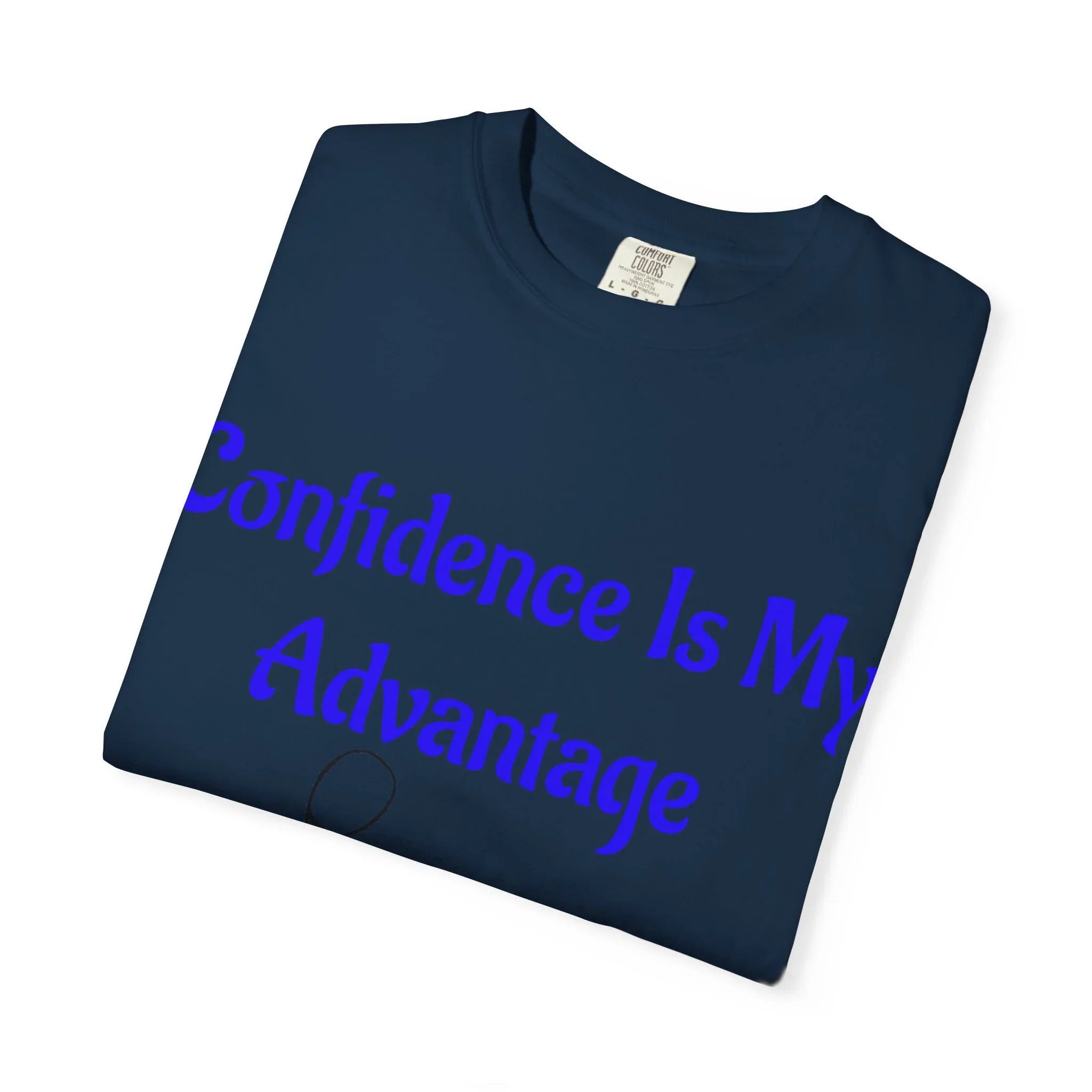 Confidence Is My Advantage Tennis Player T-Shirt | Tennis Quote Tee - 250 USA Celebration