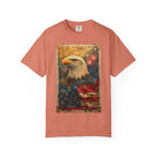 Bald Eagle with American Flag T-Shirt | Patriotic Vintage USA - 250 USA Celebration