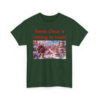 Festive Santa Tee, Unisex Christmas Shirt, Holiday Gift for Him/Her, Fun Santa Claus T-Shirt, Winter Wear, Family Gathering Apparel - 250 USA Celebration