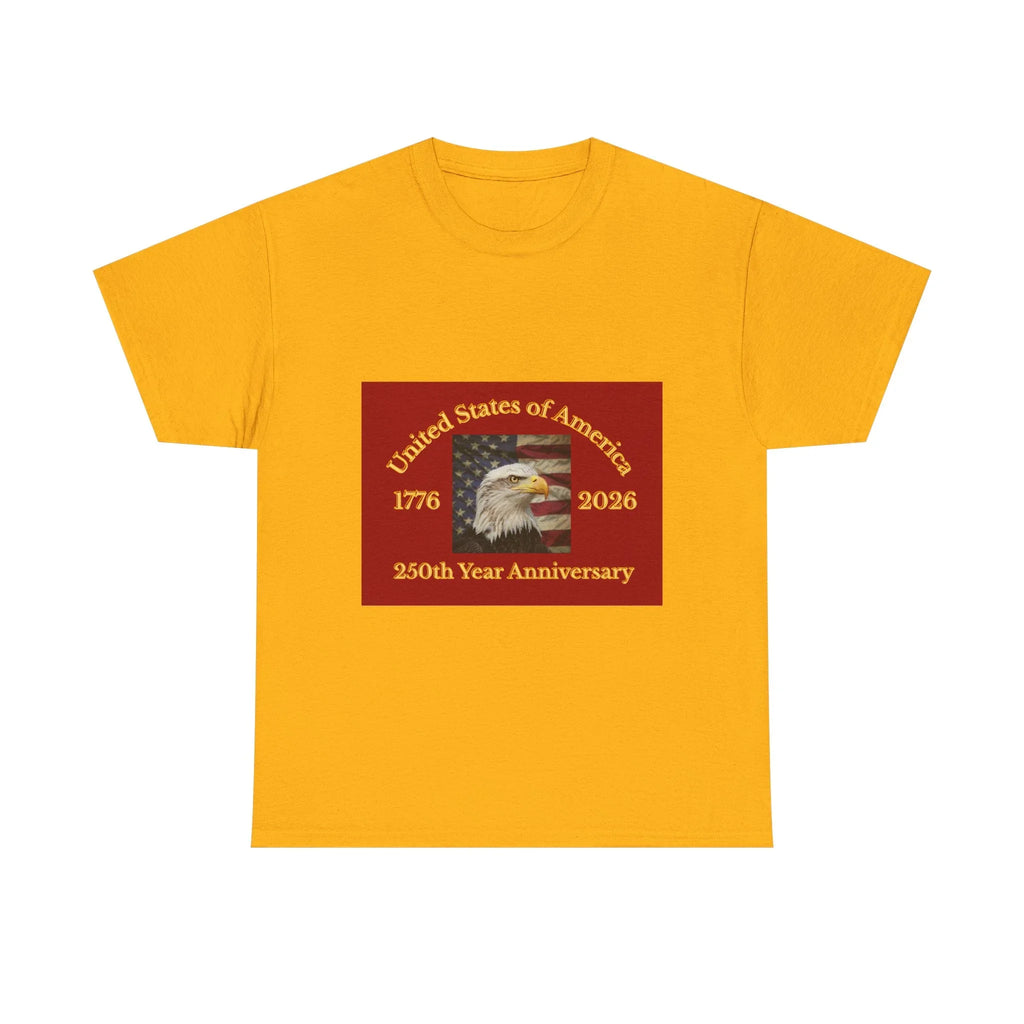 250th Anniversary USA Tee, 250 Years of Freedom, Patriotic Baseball Cap, American, American Patriotic, USA Apparel, Flag T-Shirts - 250 USA Celebration
