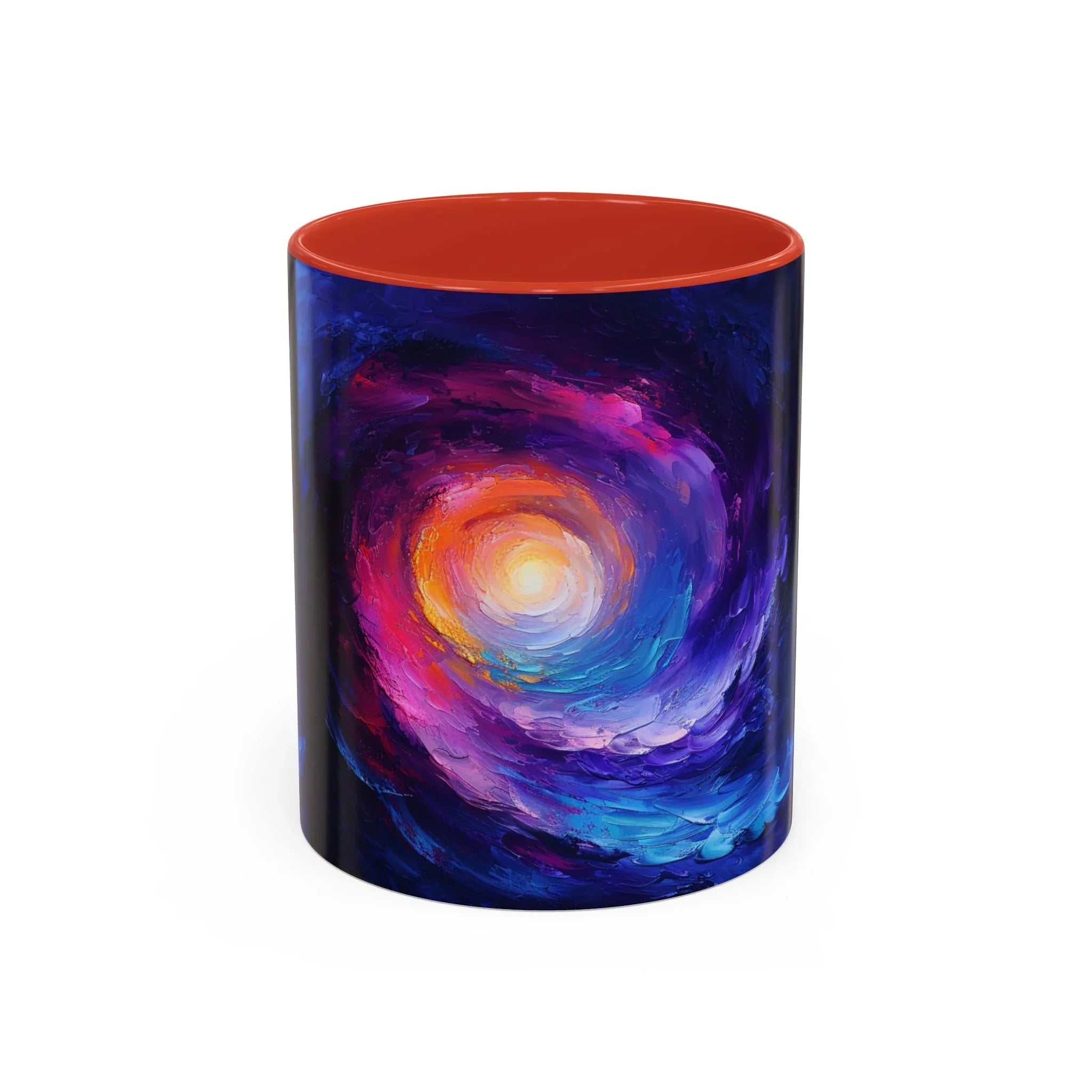 Colorful Cosmic Vortex Mug | Accent Coffee Mug 11oz 15oz - 250 USA Celebration