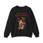 Christmas Magic Sweatshirt, Holiday Crewneck, Cozy Winter Apparel, Unisex Gift for Christmas, Believe in the Magic of Christmas! - 250 USA Celebration