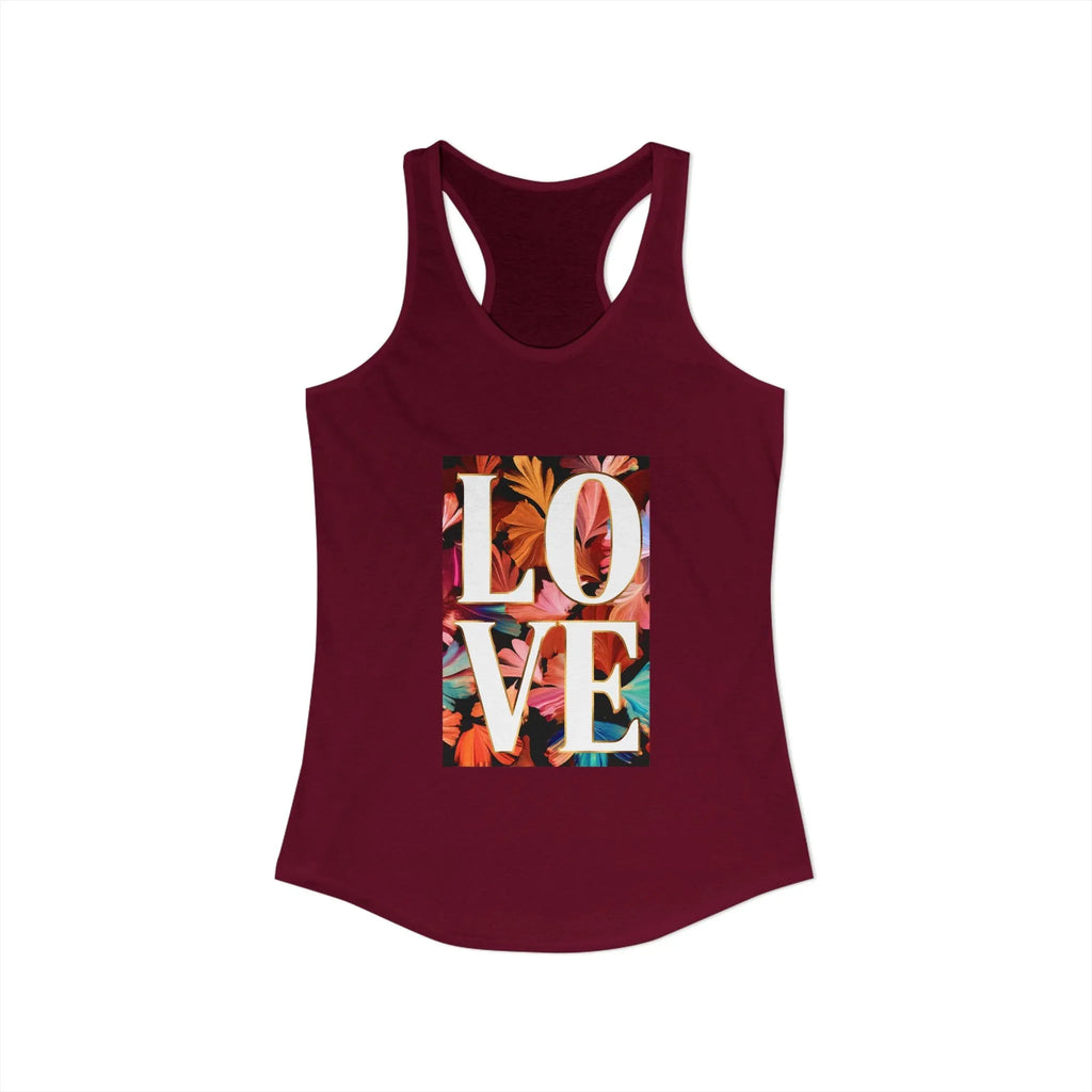 Women's Ideal Racerback Tank - 250 USA Celebration