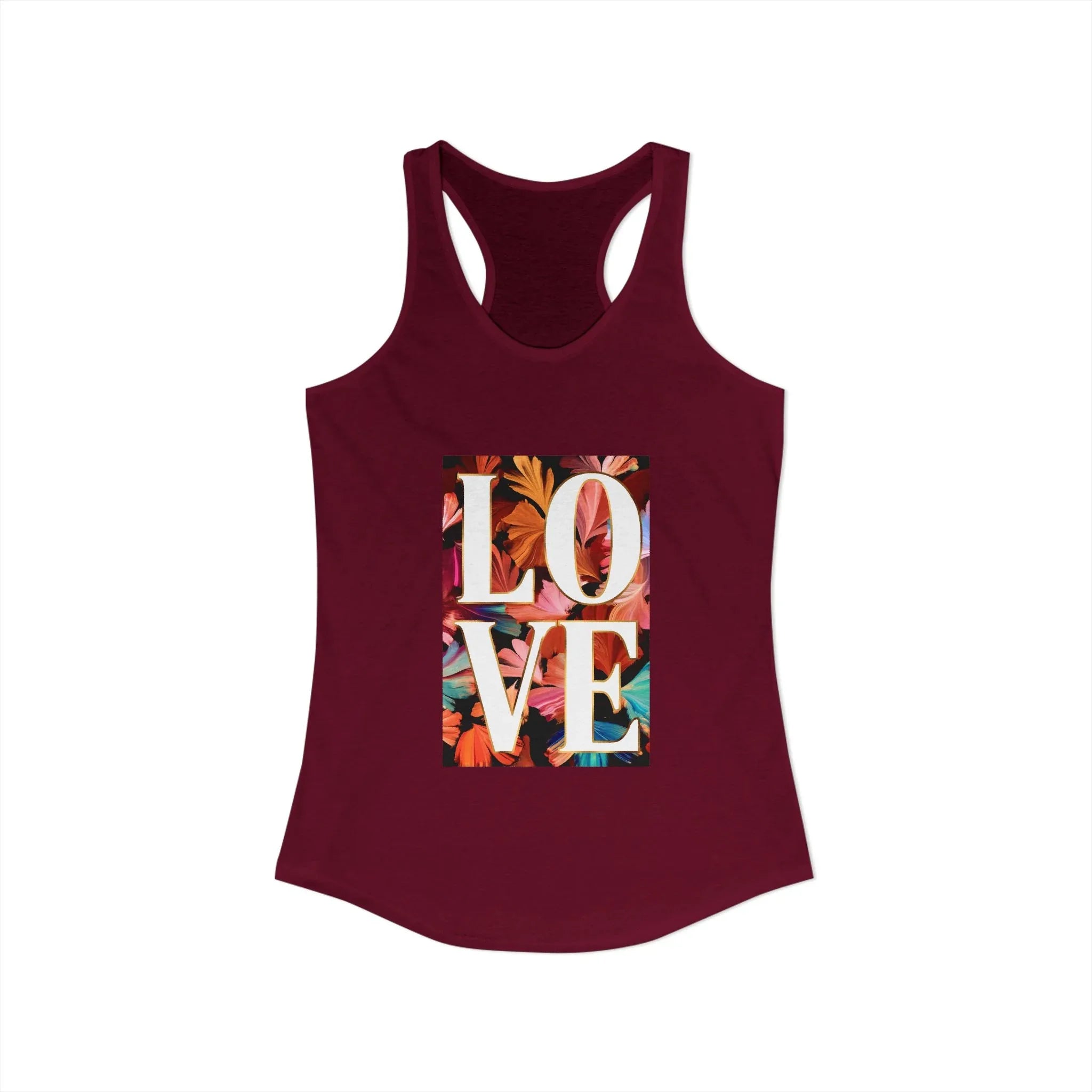 Women's Ideal Racerback Tank - 250 USA Celebration