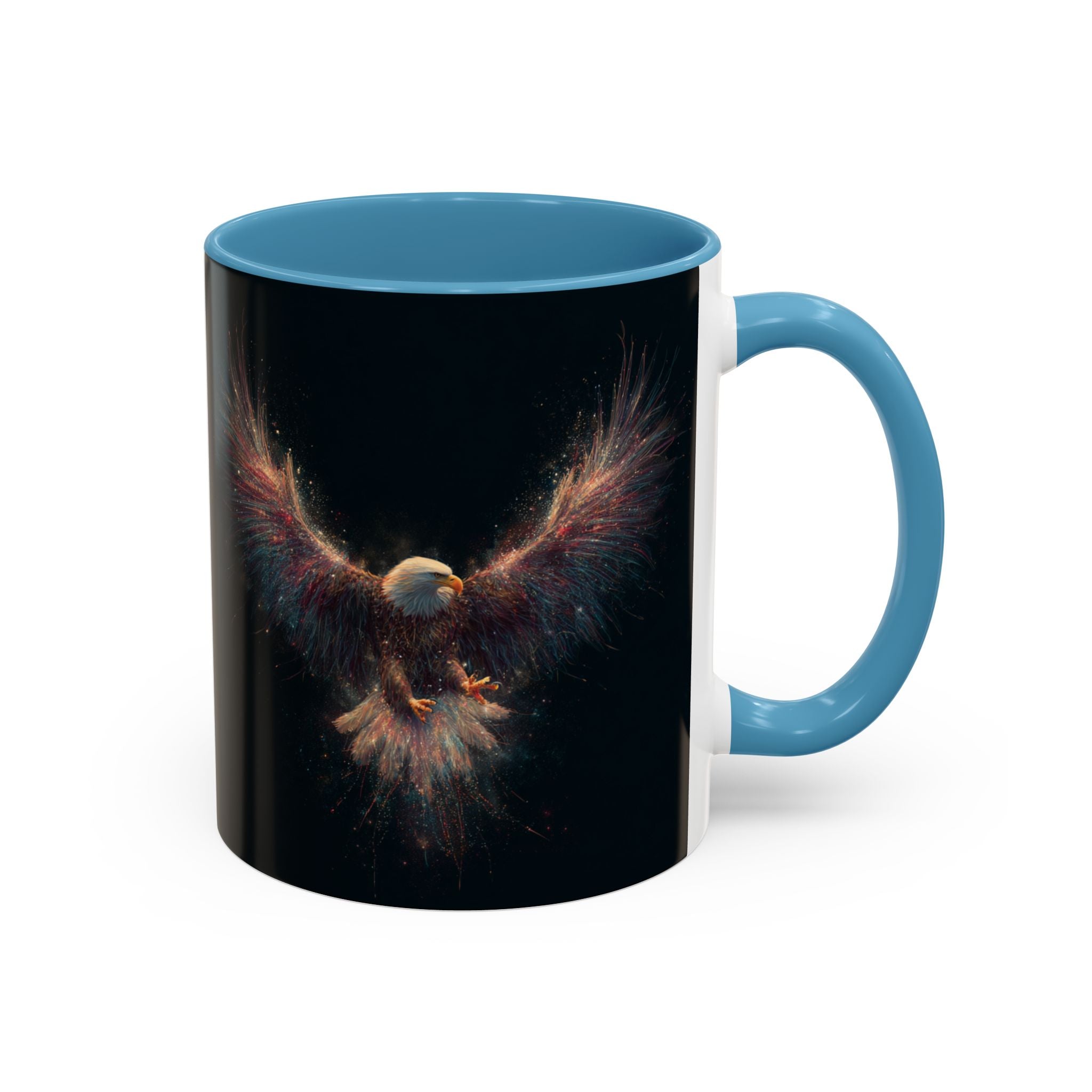 Fiery Flying Eagle Mug | Accent Coffee Mug 11oz 15oz