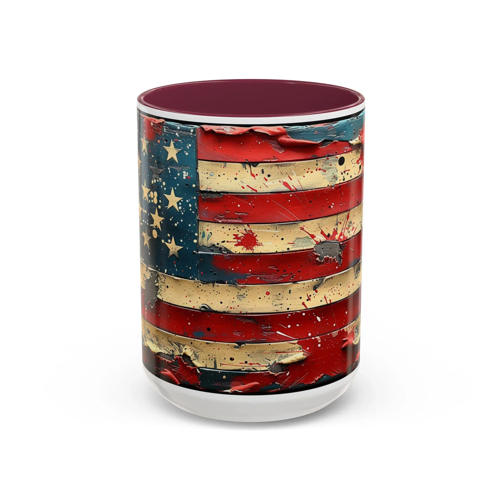 Colorful Mugs (11oz, 15oz) - 250 USA Celebration