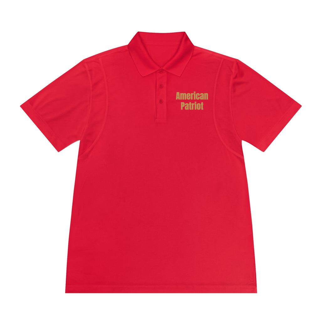 Men's Sport Polo Shirt — American Pride Eagle Shield Polo