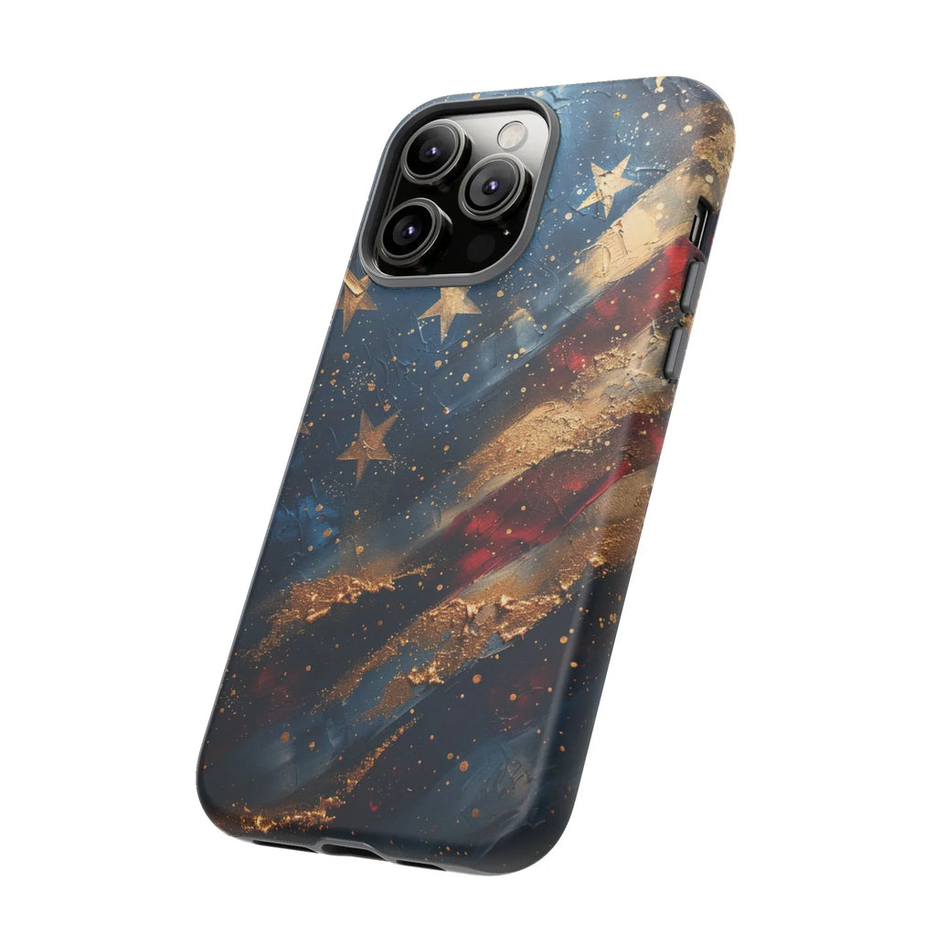 Distressed American Flag phone case | tough cases - 250 USA Celebration