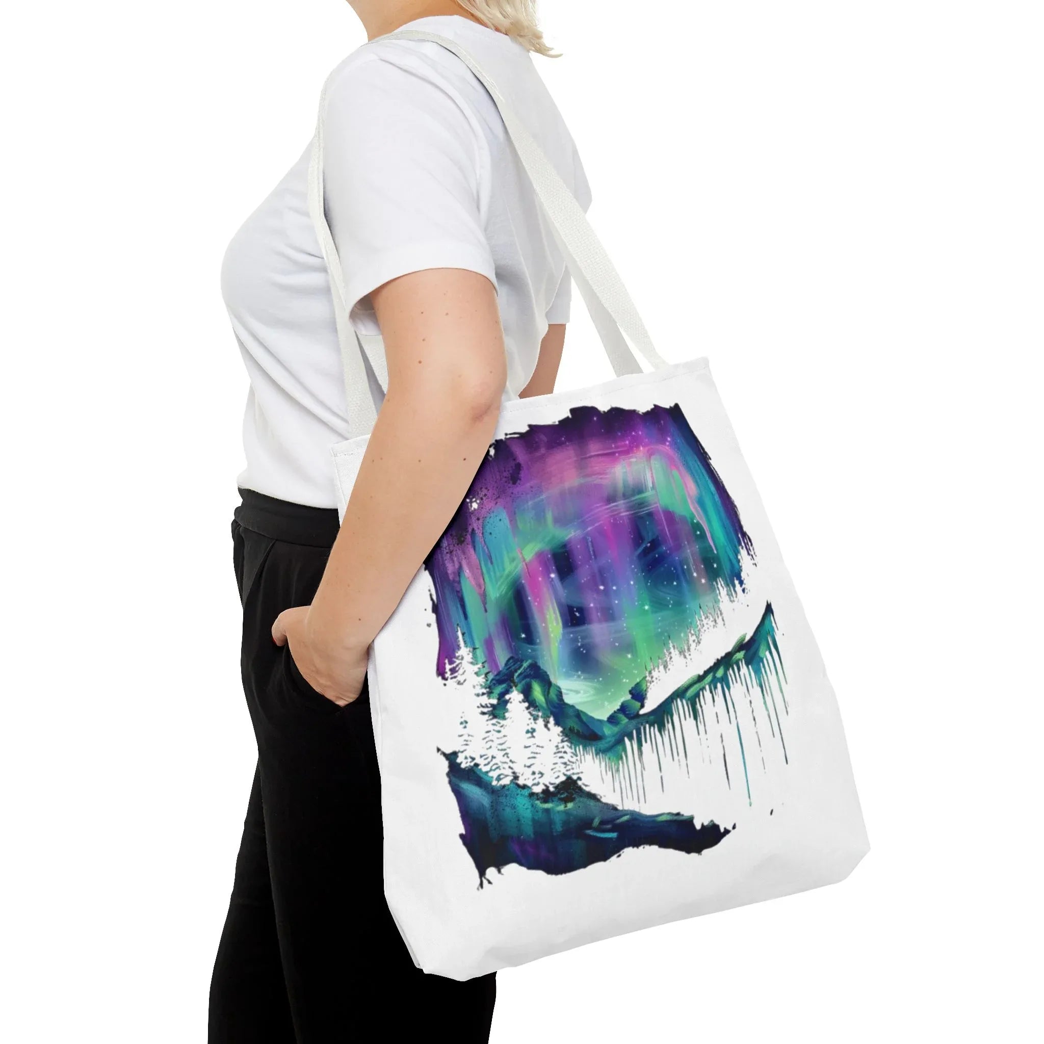 Aurora Sky Watercolor Tote - 250 USA Celebration