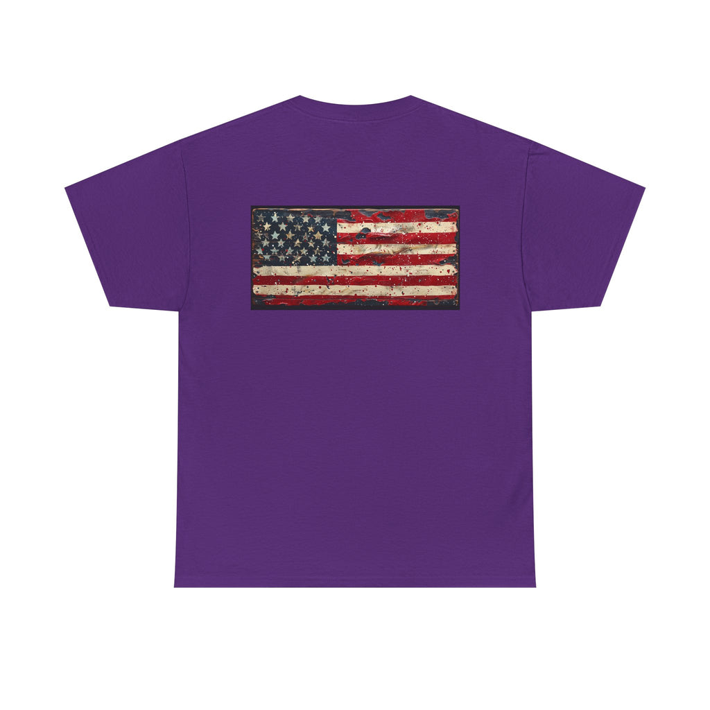 Don't Tread On Me Eagle T-Shirt — Distressed American Flag Patriotic Tee