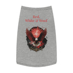 Red, White & Woof Patriotic Pet Tank Top — Bald Eagle Fireworks Dog Shirt for 4th of July