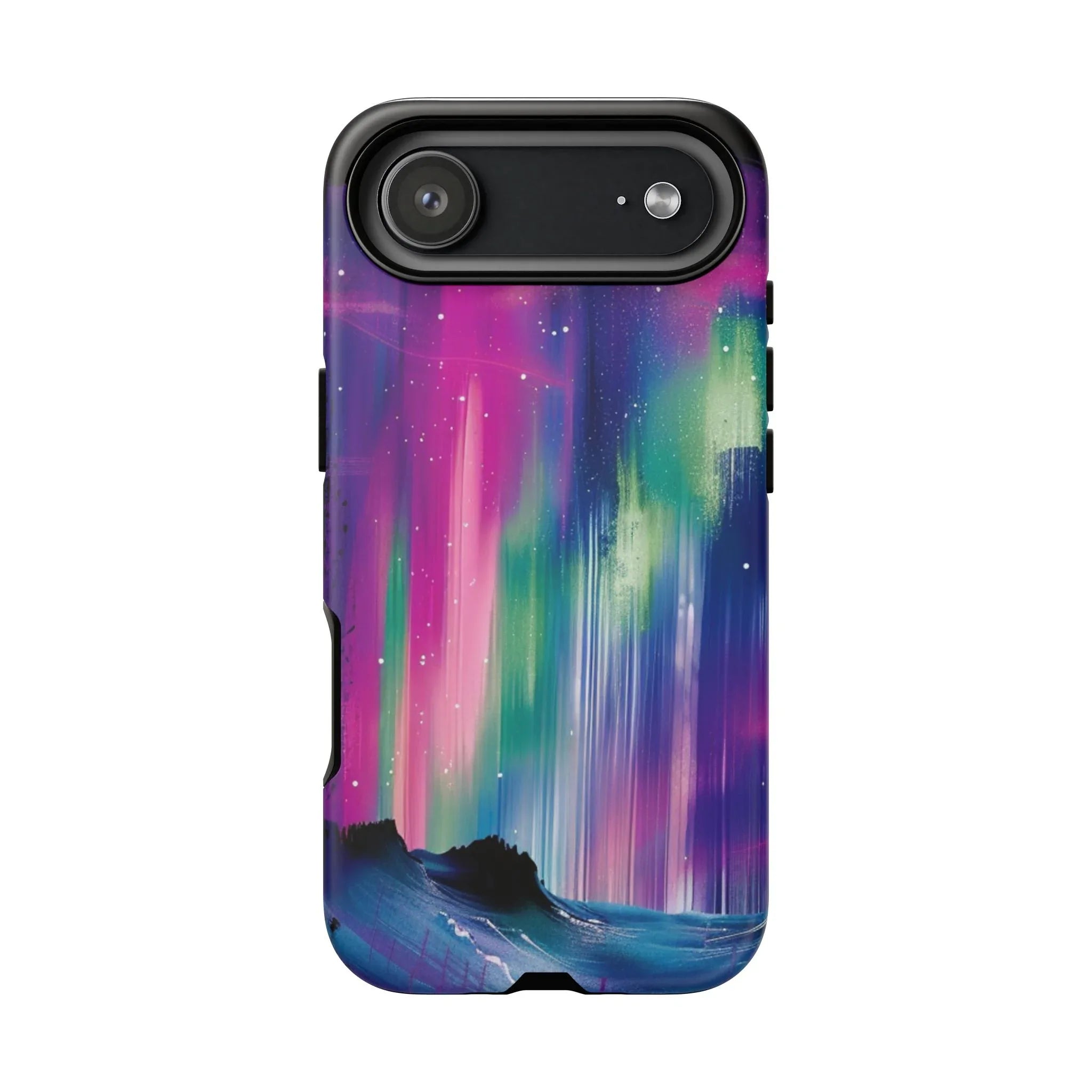 Aurora Borealis Phone Case | Tough iPhone Case, Northern Lights Sky - 250 USA Celebration