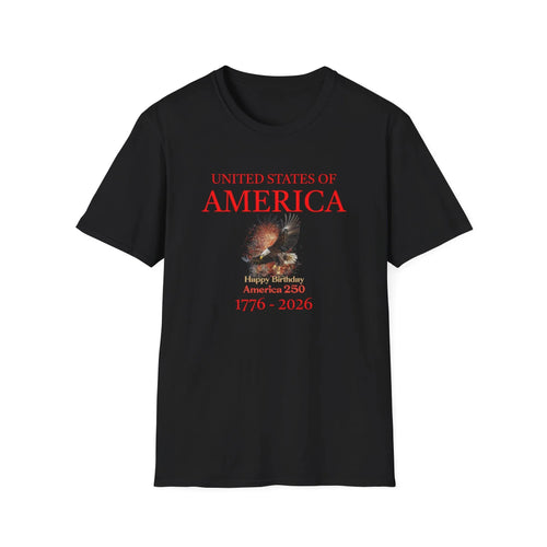 Unisex Softstyle T-Shirt - 250 USA Celebration