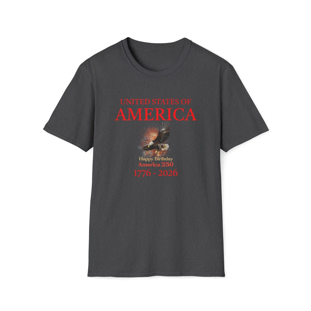 Unisex Softstyle T-Shirt - 250 USA Celebration