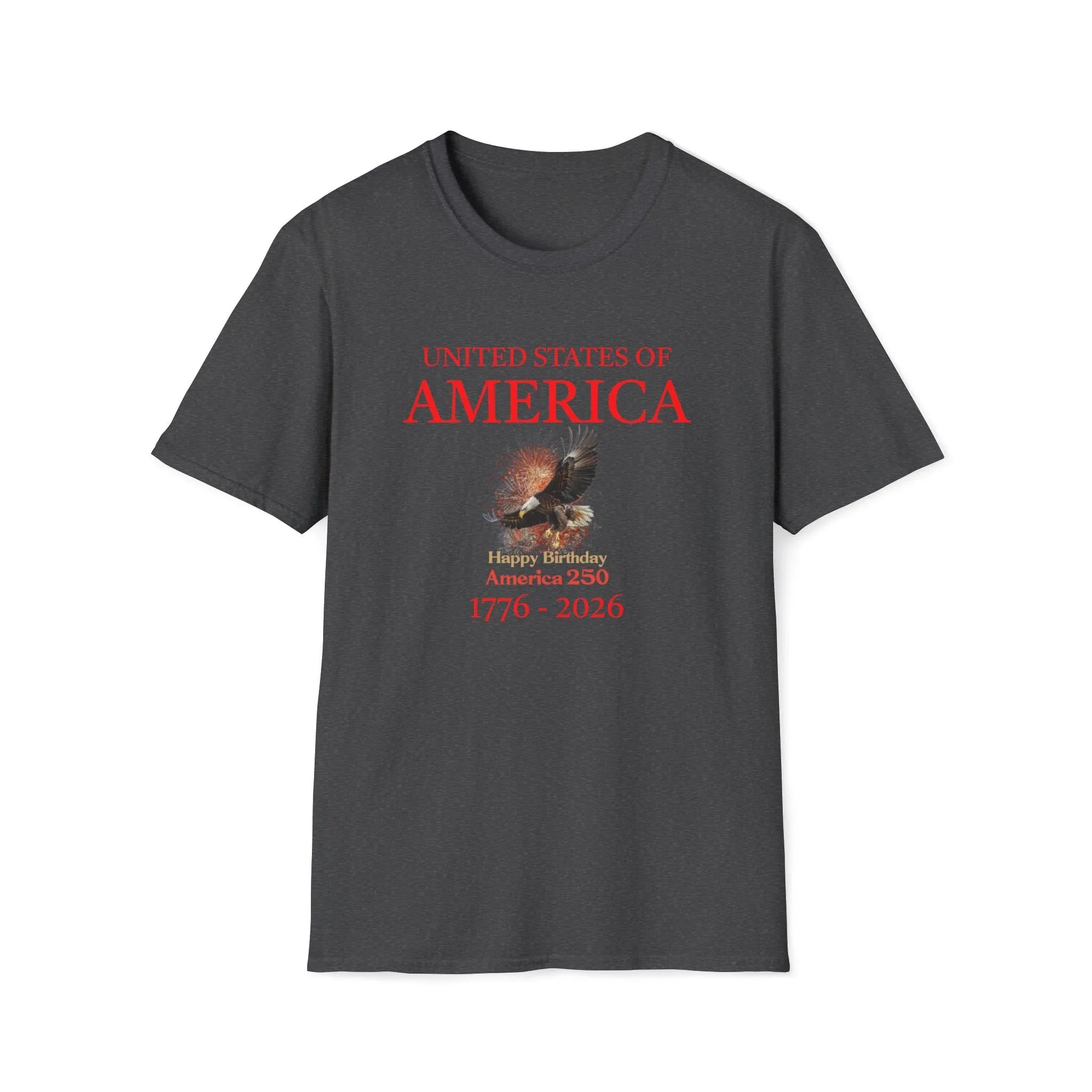 Unisex Softstyle T-Shirt - 250 USA Celebration