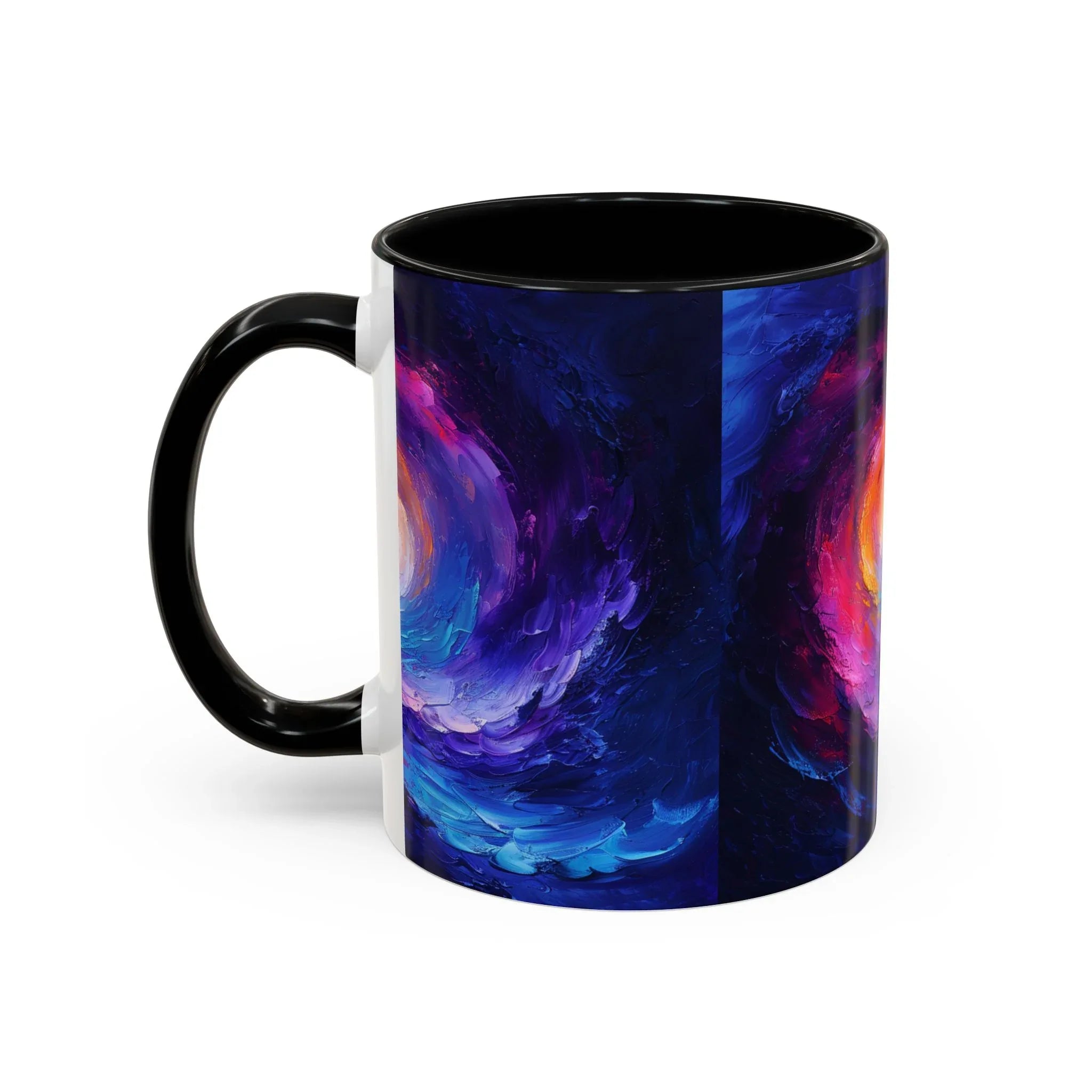 Colorful Cosmic Vortex Mug | Accent Coffee Mug 11oz 15oz - 250 USA Celebration