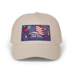 USA 250 American Flag Fireworks Baseball Hat | Patriotic July 4th Cap - 250 USA Celebration