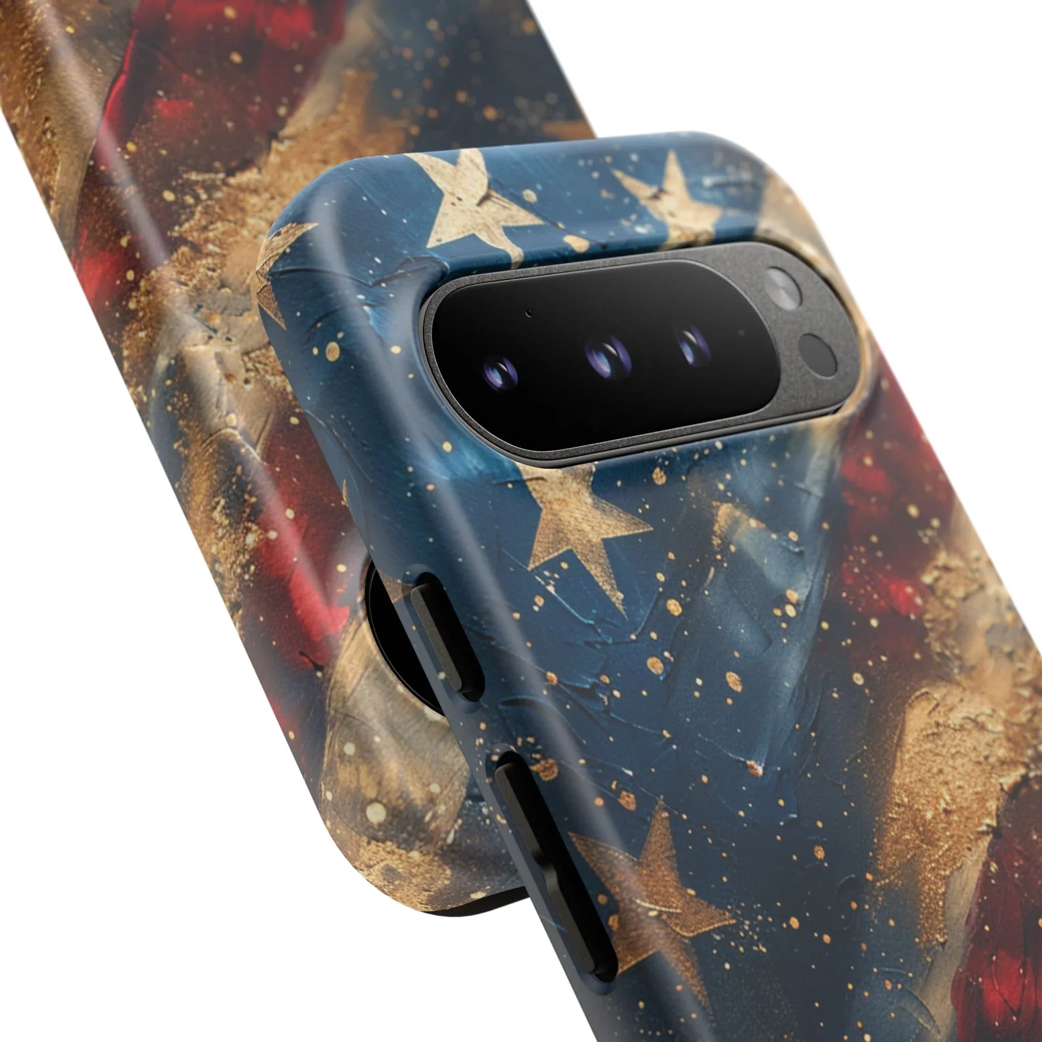 Patriotic Phone Case, Tough Cases with American Flag Design, Stylish Phone Accessories, USA Pride Gift, Durable Cases for All Occasions - 250 USA Celebration