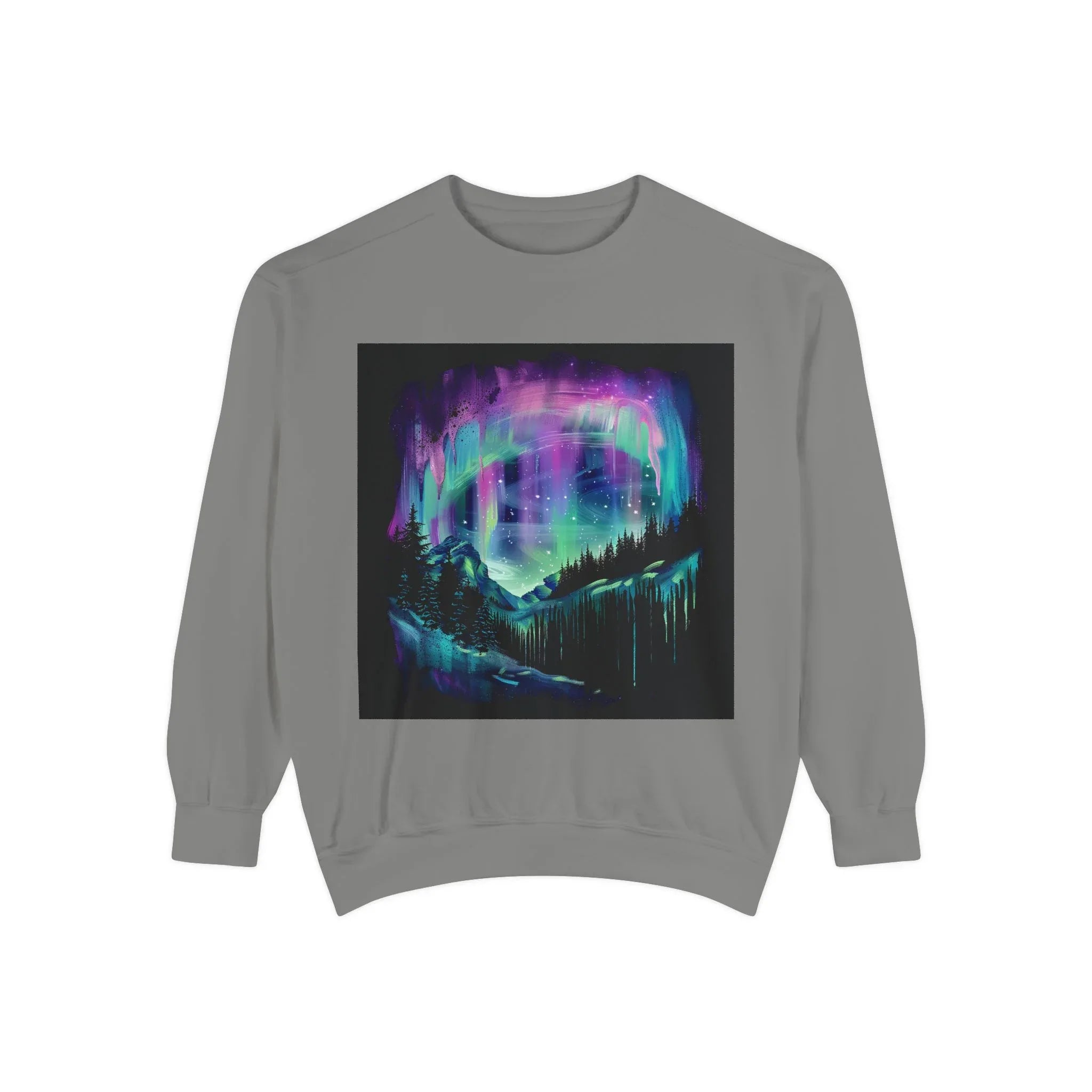 Aurora Borealis Sweatshirt | Northern Lights, northern lights t-shirt, aurora borealis tee, northern lights apparel, aurora borealis shirt - 250 USA Celebration