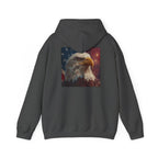 Patriotic American Hooded Sweatshirt, USA Graphic Tees, Flag T-Shirts, Independence Day Apparel, Funny Patriotic Shirts, Custom American Tee - 250 USA Celebration