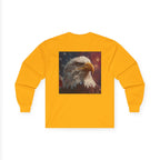 Patriotic American Long Sleeve T-Shirts, USA Graphic Tees, Flag T-Shirts, Independence Apparel, Funny Patriotic Shirts, Custom American Tees - 250 USA Celebration