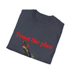 Trust the Plan eagle T-Shirt | Flying Bald Eagle graphic tee