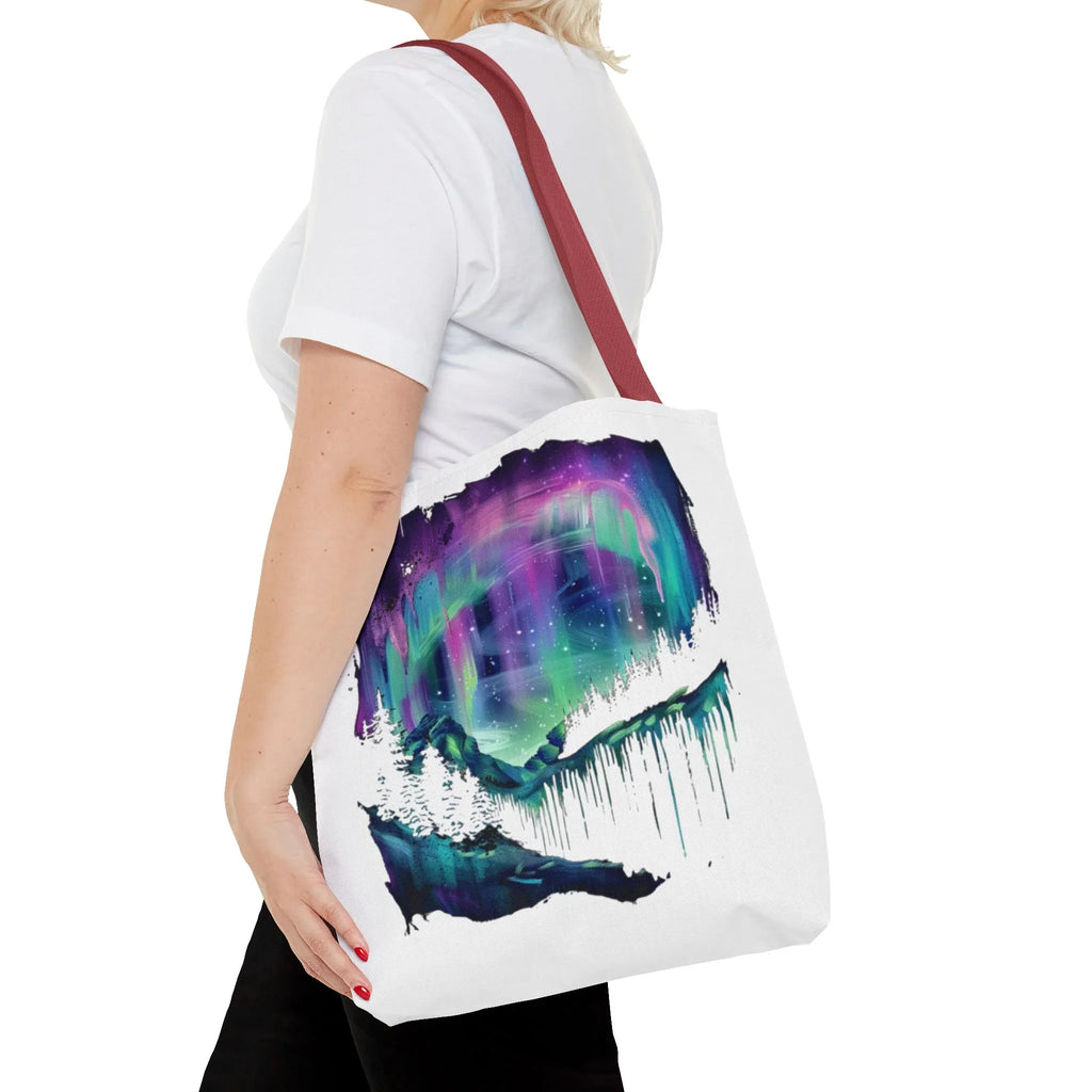 Aurora Sky Watercolor Tote - 250 USA Celebration